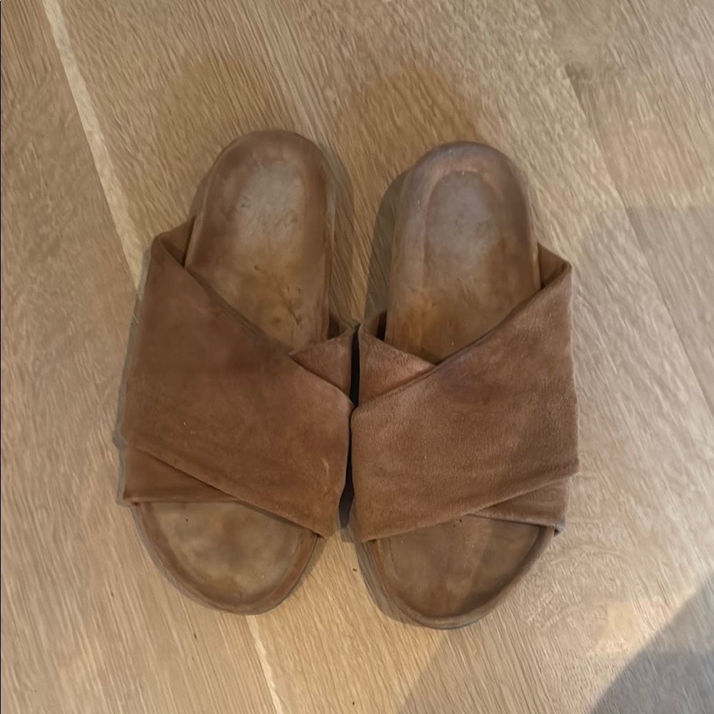 Beek Suede Slide Sandals